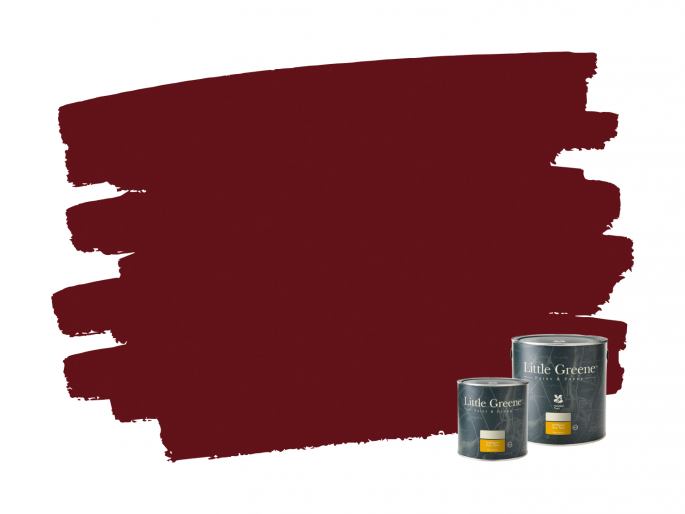 Little Greene Intelligent Floor Paint - Baked Cherry 14