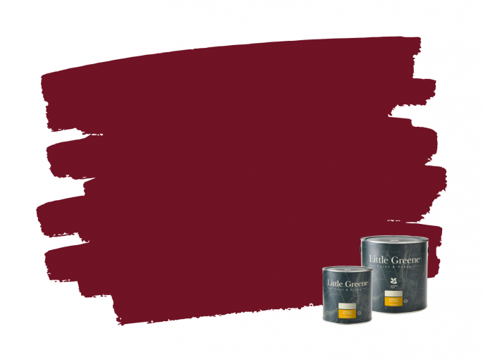 Little Greene Intelligent Floor Paint - Theatre Red 192