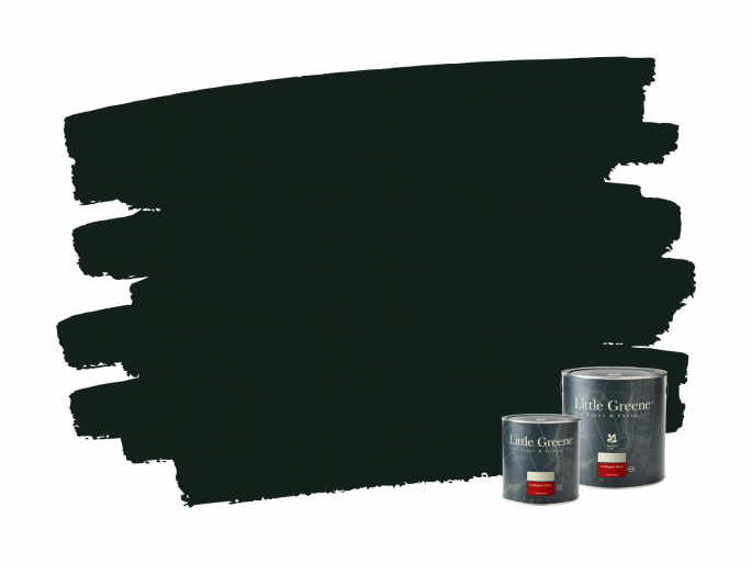Little Greene Intelligent Gloss - Obsidian Green 216