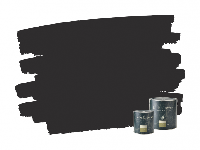 Little Greene Intelligent Exterior Eggshell - Lamp Black 228