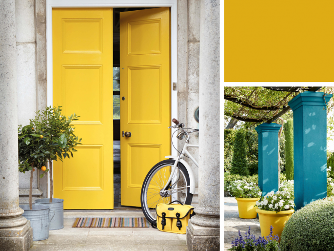 Little Greene - Mister David 47 op de voordeur