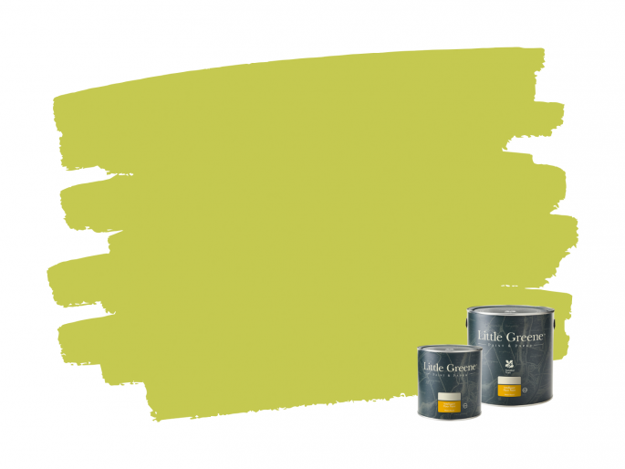 Little Greene Intelligent Floor Paint - Pale Lime 70