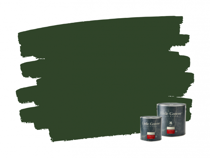 Little Greene Intelligent Gloss - Dark Brunswick Green 88