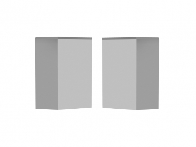 Orac plintneut D330LR (1set)