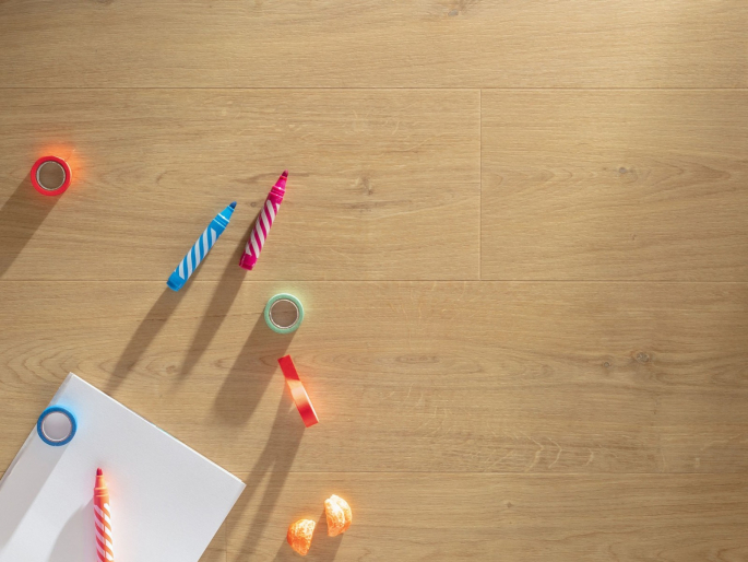 Floorify PVC Lange planken Croissant F007T