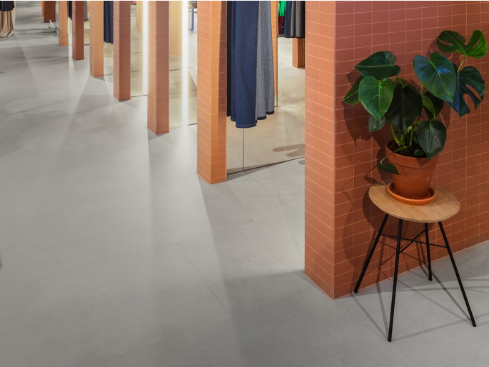Floorify PVC Grote tegels Oyster F015