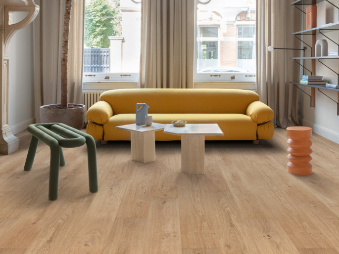 Floorify PVC Lange planken Cognac F019T