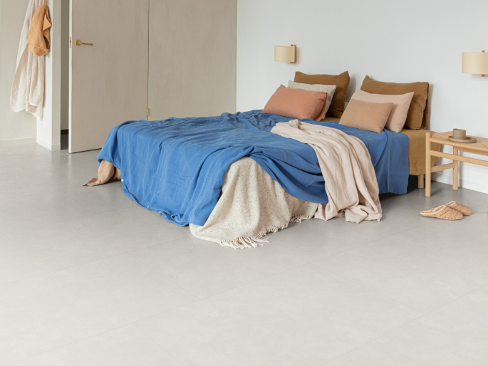 Floorify PVC Grote tegels Coquille F029