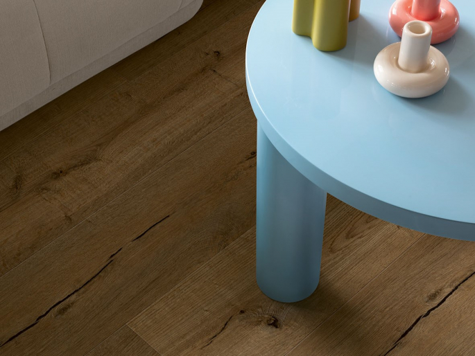 Floorify PVC Lange planken Café René F038T