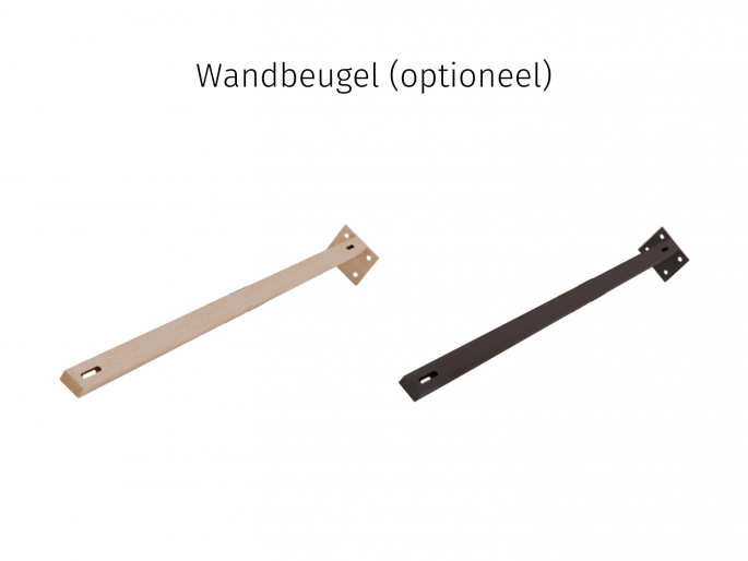 Roomdivider Shibuya - Blanke lak - 255 cm