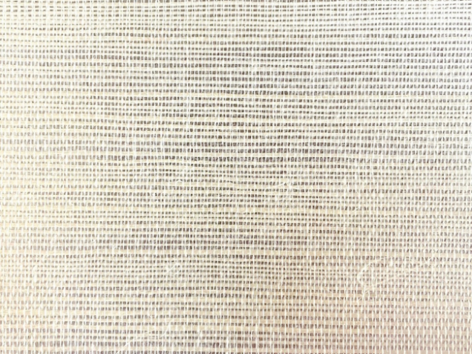 Catchii sisal behang Ecru Zilver Metallic - S006