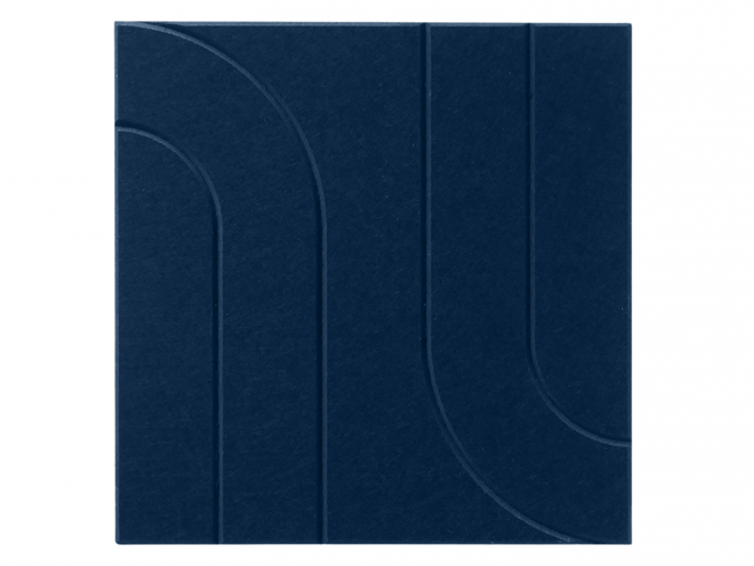 Maeven Art akoestisch paneel Maya I - Navy Blue