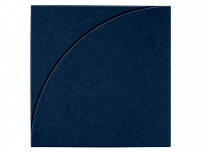 Maeven Art akoestisch paneel Sadé II - Navy Blue