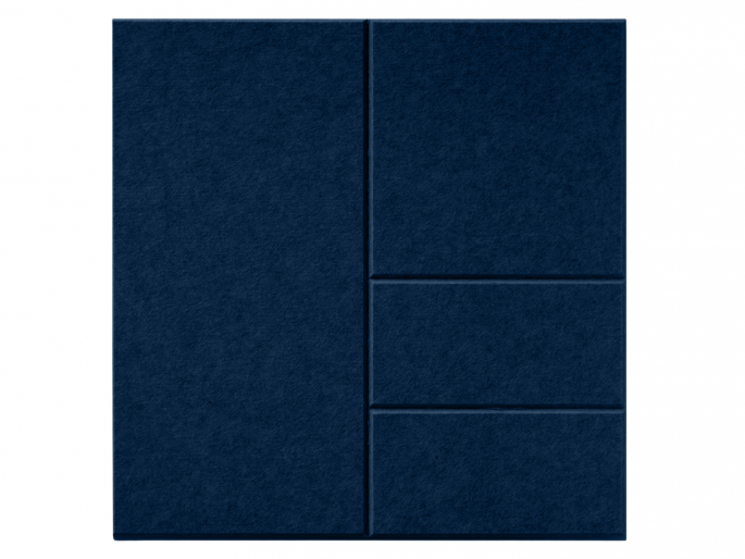 Maeven Art akoestisch paneel Sadé III - Navy Blue