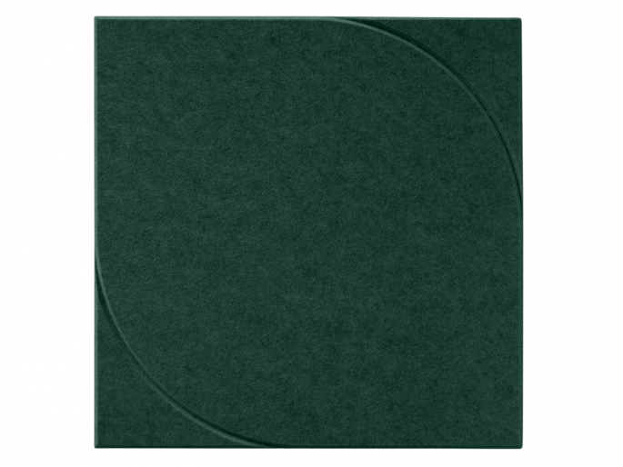 Maeven Art akoestisch paneel Sadé V - Deep Green
